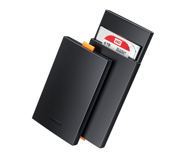 UGREEN Obudowa zewnętrzna dysku 25"  CM237 SATA SSD/HDD czarna - 1501521 - zdjęcie